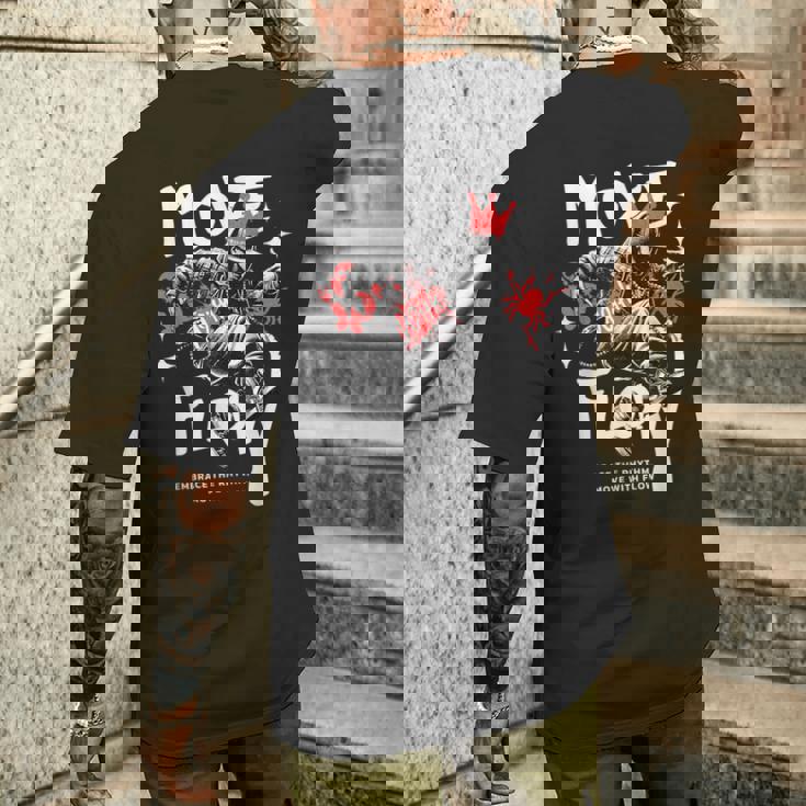 ブレイクダンス ダンサー キング ストリートウェア メンズTシャツ バックプリント 彼への贈り物