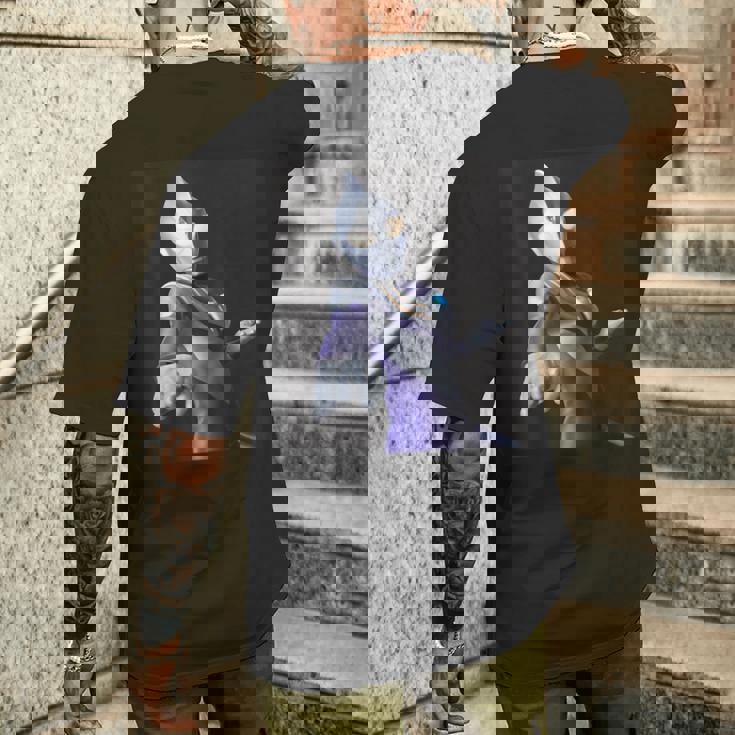 ブロマイドシリーズ ウルトラマンティガ スカイタイプ メンズTシャツ バックプリント 彼への贈り物