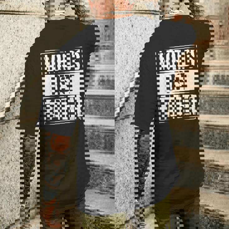 ベストファーザーワールドベストファーザー メンズTシャツ バックプリント 彼への贈り物