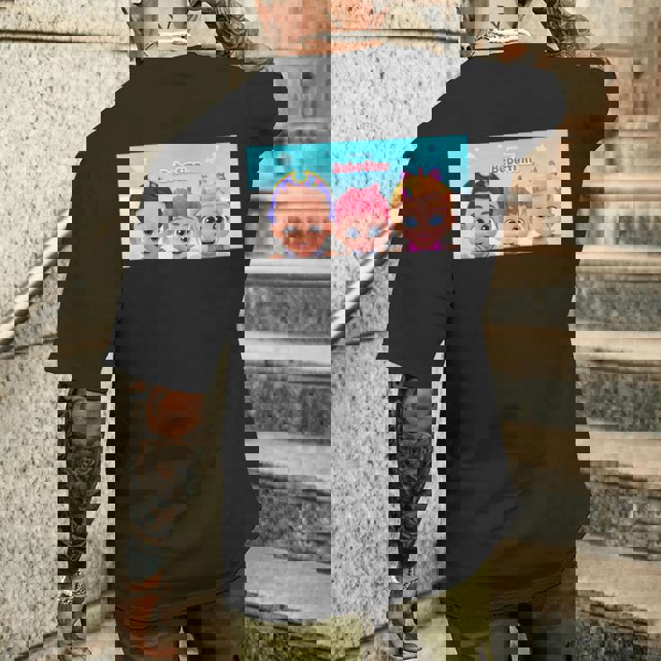 ベベフィクンででししし・良し・キッメンズ・ネガーマンズ メンズTシャツ バックプリント 彼への贈り物