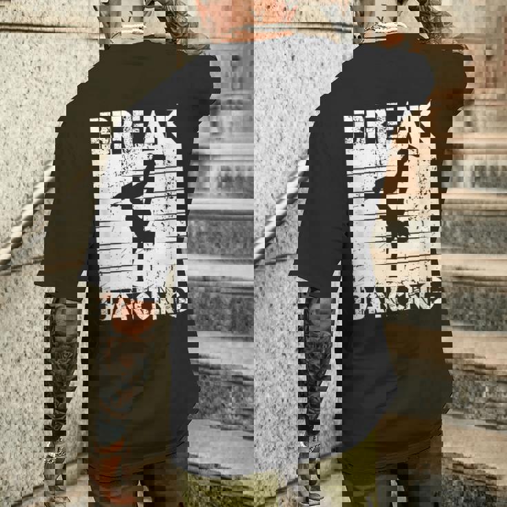 ボーイズヒップホップダンスブレイクダンス メンズTシャツ バックプリント 彼への贈り物