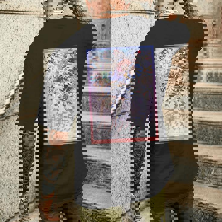 ポールプリンセス デザインb メンズTシャツ バックプリント 彼への贈り物