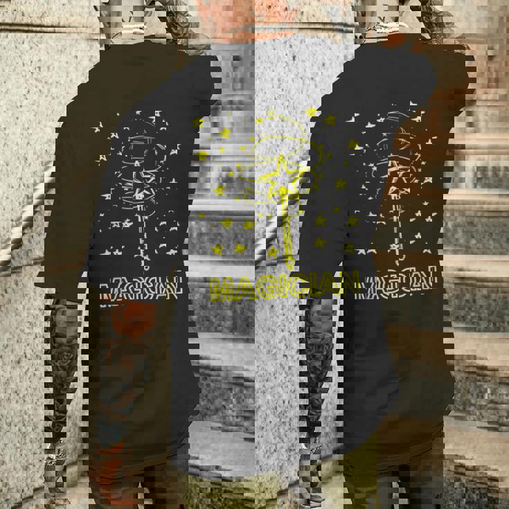 マジシャンマジシャン・アブラカダブラマジック メンズTシャツ バックプリント 彼への贈り物