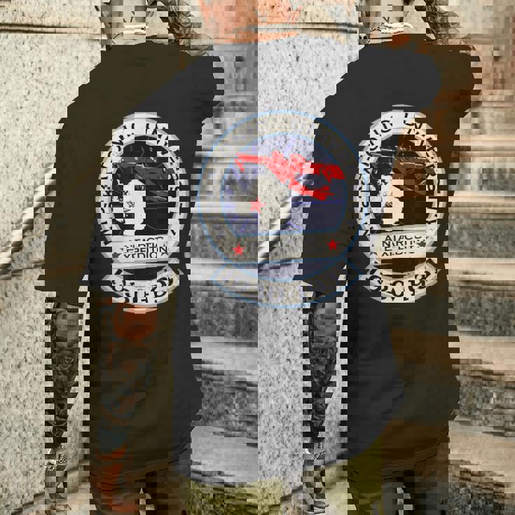 ミスカトニック大学南極探検隊 メンズTシャツ バックプリント 彼への贈り物