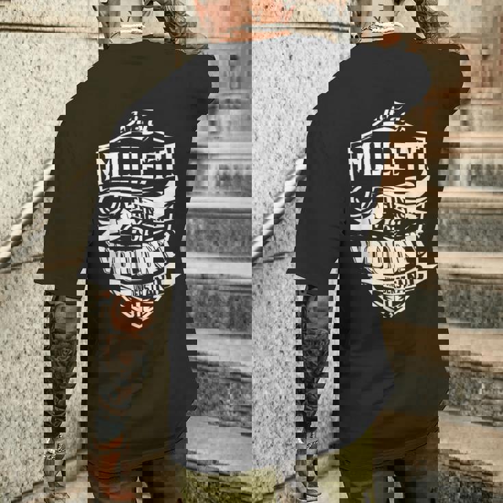 ミレーシングのギフトです メンズTシャツ バックプリント 彼への贈り物