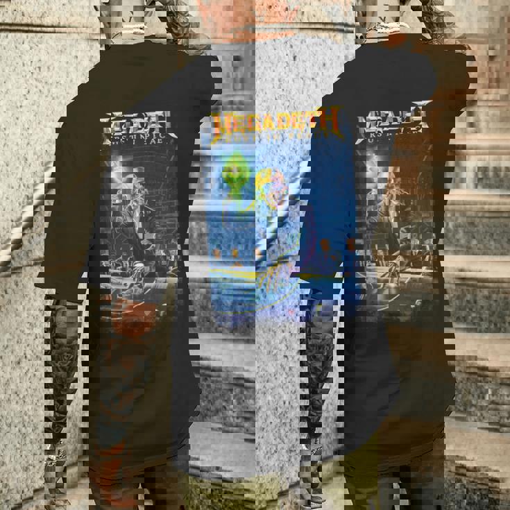 メガデス-ラスト・イン・ピース 長袖tシャツ メンズTシャツ バックプリント 彼への贈り物