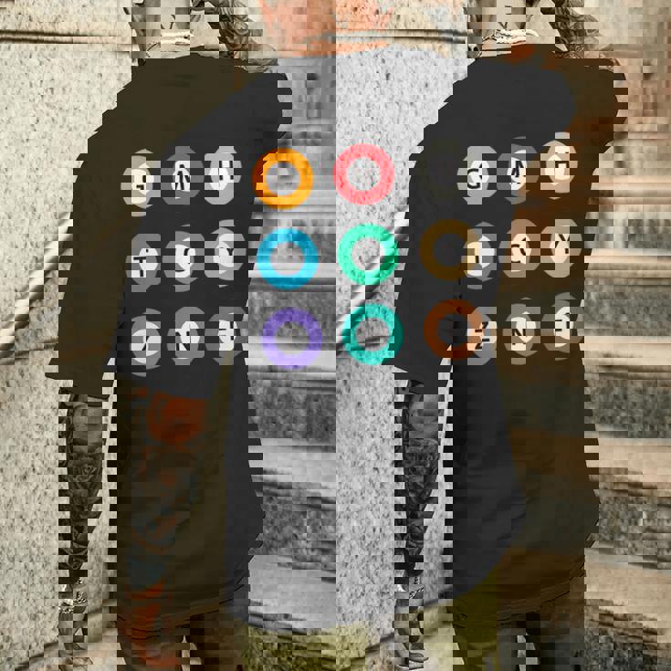 メトロ東京全線地下鉄列車デザイン メンズTシャツ バックプリント 彼への贈り物