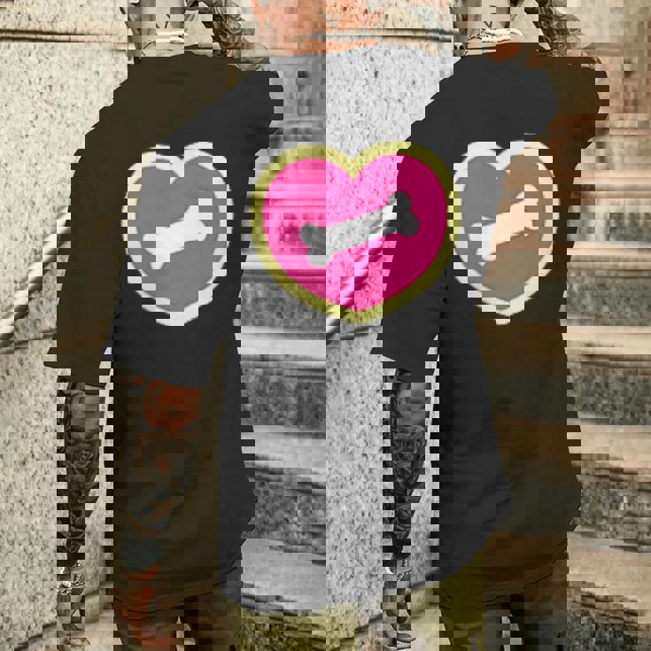 メルちゃんのペット いぬのポコちゃん バックプリント メンズTシャツ バックプリント 彼への贈り物