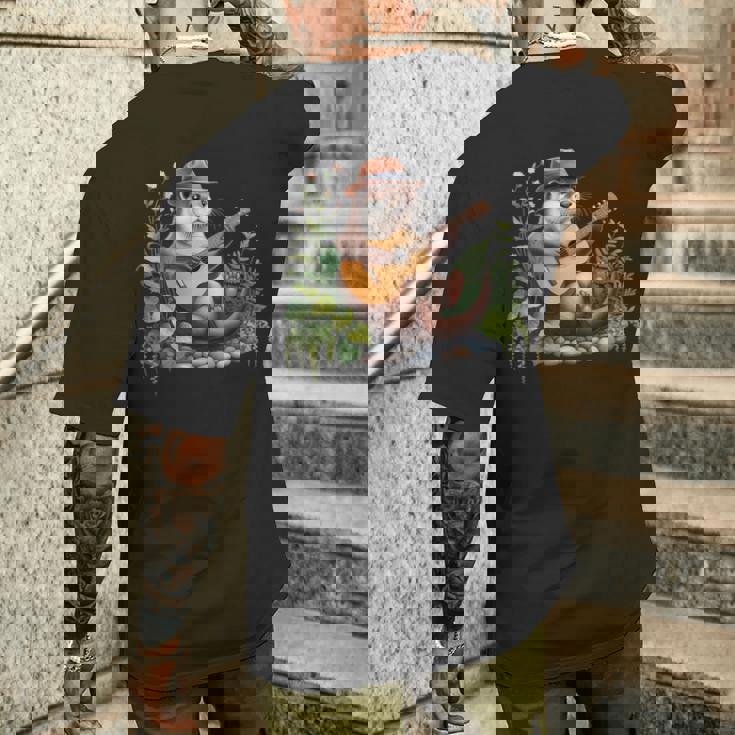 ラッコ グッズ 遊ぶ ビンゴ カワウソ スタッフ ヴィンテージ ラッコ メンズTシャツ バックプリント 彼への贈り物