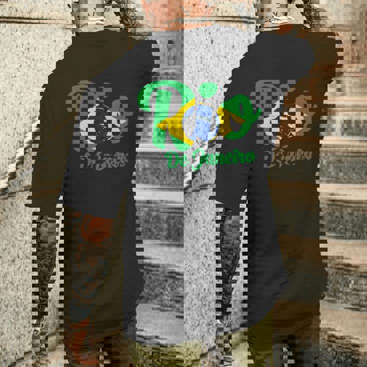 リオデジャネイロ ブラジル お土産 ブラジル 長袖tシャツ メンズTシャツ バックプリント 彼への贈り物