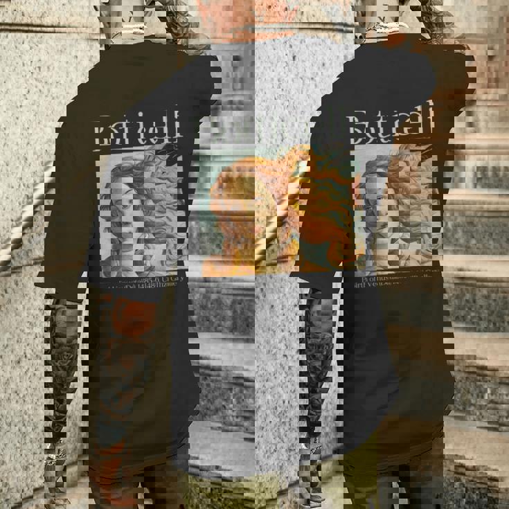 ルネッサンス美的ボッティチェリ ヴィーナスの誕生 アートデザイン 長袖tシャツ メンズTシャツ バックプリント 彼への贈り物