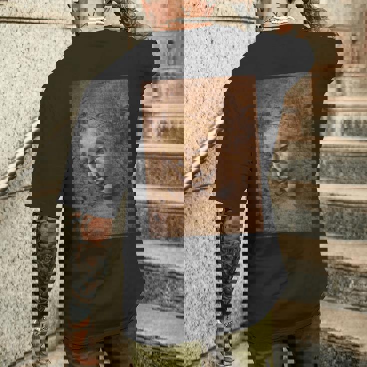 レオナルド・ダ・ヴィンチによるラ・スカピリアタ 長袖tシャツ メンズTシャツ バックプリント 彼への贈り物