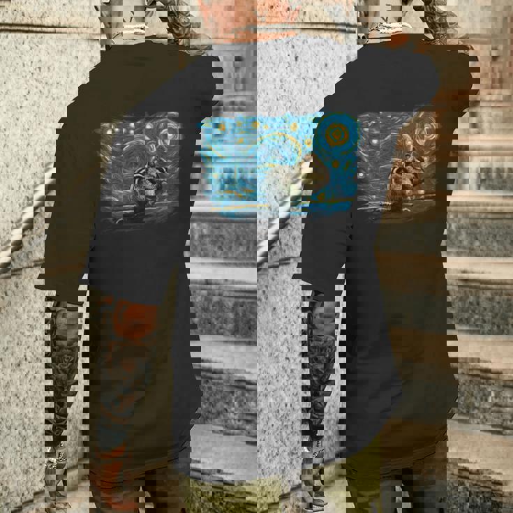 レトロヴィンテージスタイル シマリス メンズTシャツ バックプリント 彼への贈り物