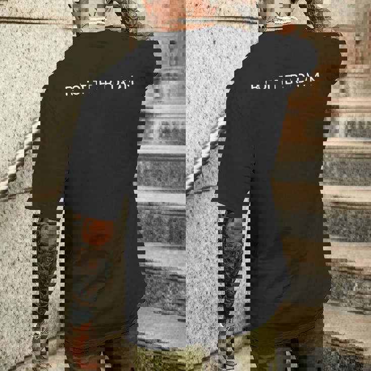 ロッテルダム お土産 ロッテルダムロッテルダマーズ ホームタウン メンズTシャツ バックプリント 彼への贈り物