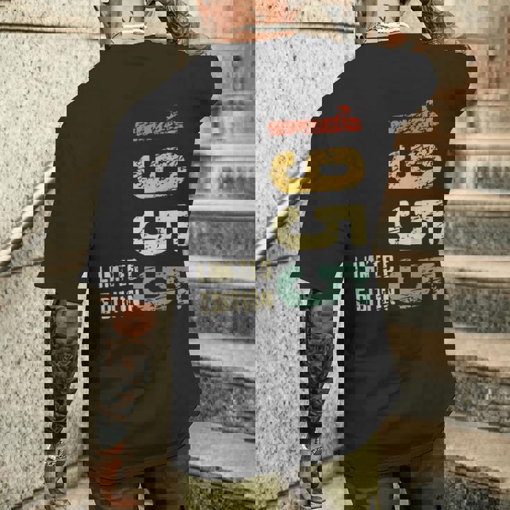 ヴィンテージ 1955 71 歳のギフト 限定版 71 歳の誕生日 メンズTシャツ バックプリント 彼への贈り物