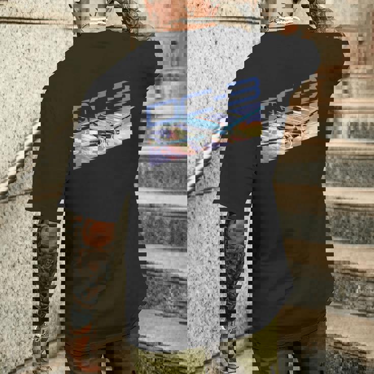 ヴィンテージ エアライン Dc-3 飛行機 メンズTシャツ バックプリント 彼への贈り物