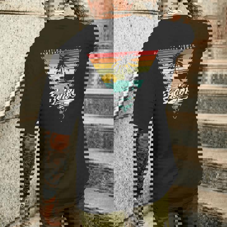 ヴィンテージ ハファ アダイアドベンチャー 671 グアム メンズTシャツ バックプリント 彼への贈り物