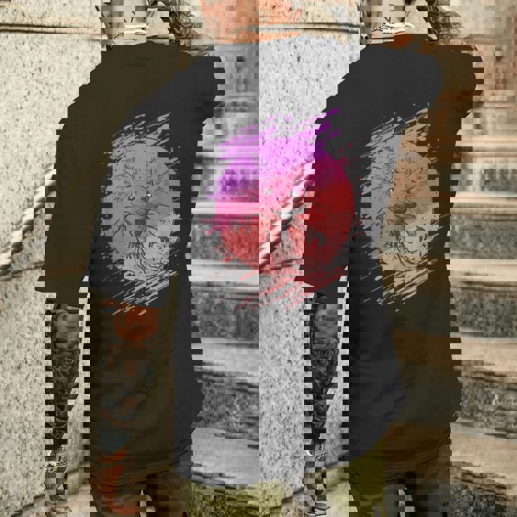 ヴィンテージアホロートルメンズレディースキッズ メンズTシャツ バックプリント 彼への贈り物