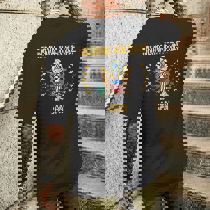 三沢空軍基地 メンズTシャツ バックプリント 彼への贈り物