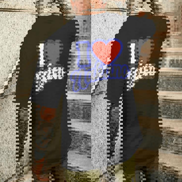 中野が大好き メンズTシャツ バックプリント 彼への贈り物