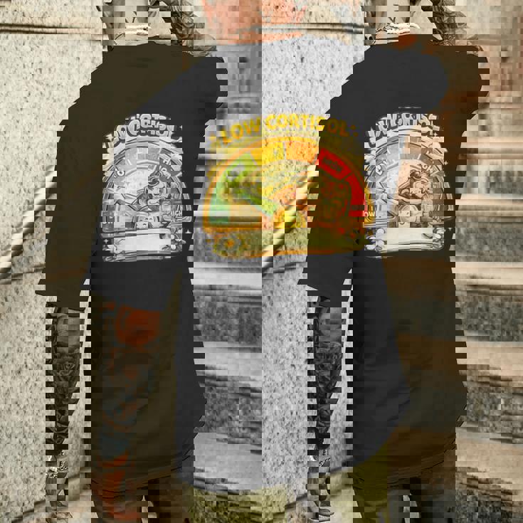 低コルチゾールレベル メンズTシャツ バックプリント 彼への贈り物