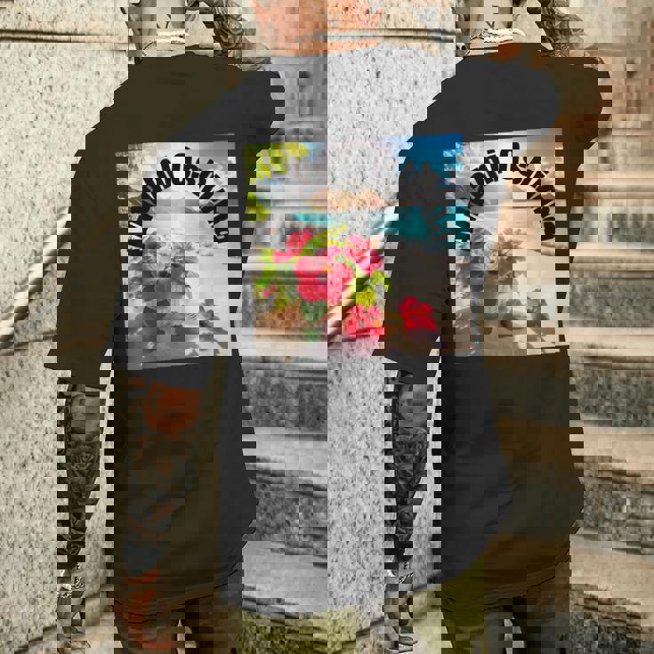 奄美大島 日本 7 メンズTシャツ バックプリント 彼への贈り物