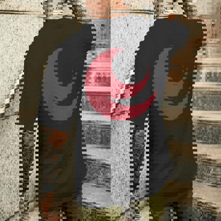 広島県旗シンボル 日本 中国 メンズTシャツ バックプリント 彼への贈り物