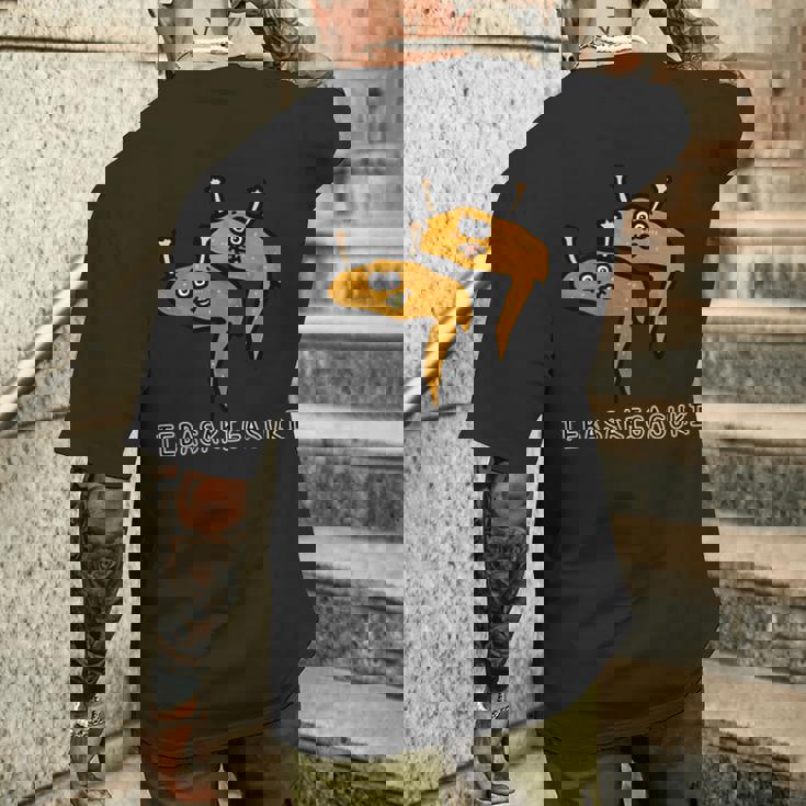 手羽先が好き メンズTシャツ バックプリント 彼への贈り物