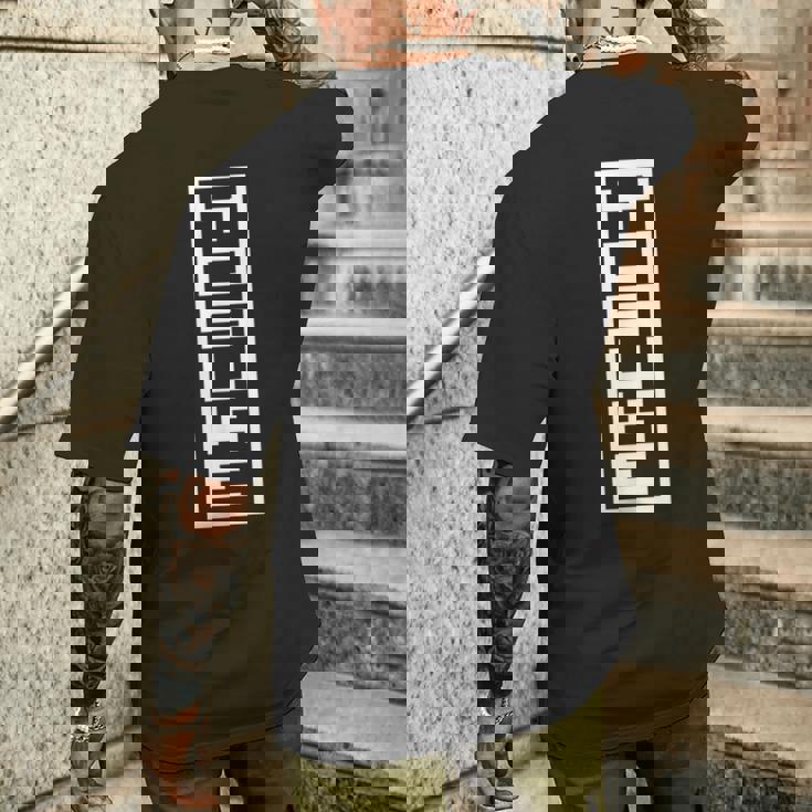 日本名 漢光 洋介 シグネチャースタイル メンズTシャツ バックプリント 彼への贈り物