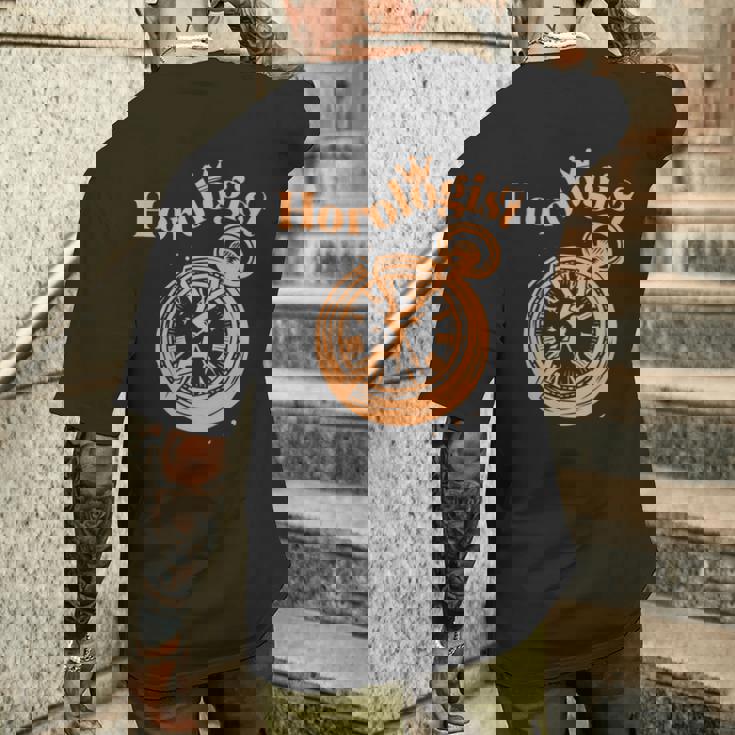 時計製作者 時計製作者 時計師 時計 長袖tシャツ メンズTシャツ バックプリント 彼への贈り物