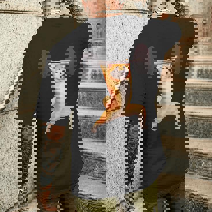 柴犬 イヌ 面白いtシャツ 犬 筋トレ 文字入り メンズ おもしろ 面白い 服 おもしろグッズ 文字tシャツ ネタ 長袖tシャツ メンズTシャツ バックプリント 彼への贈り物