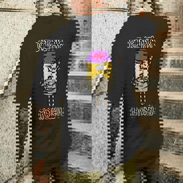 沖縄ハブ酒さん メンズTシャツ バックプリント 彼への贈り物