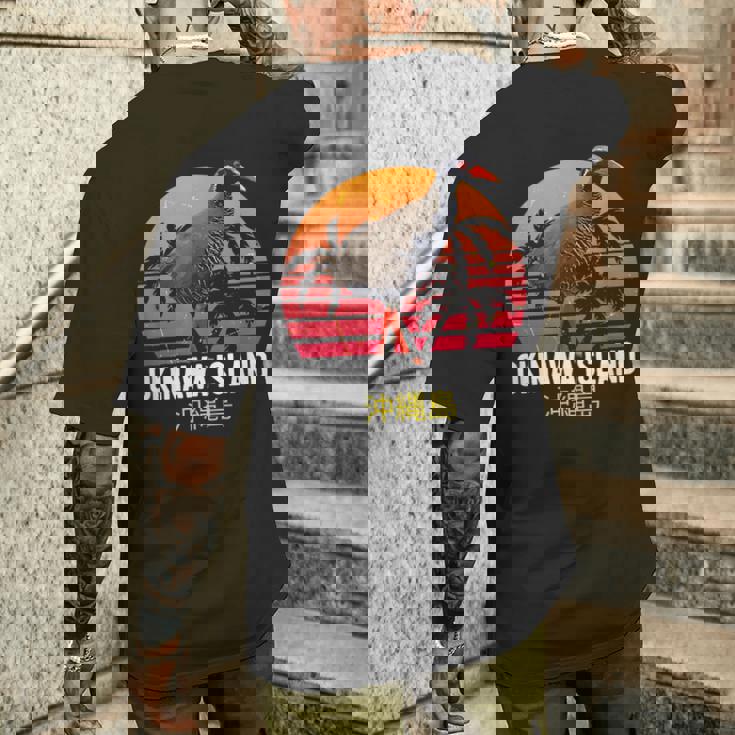 沖縄レール 沖縄 やんばるくいな ヤンバルクイナ山原水鶏 メンズTシャツ バックプリント 彼への贈り物