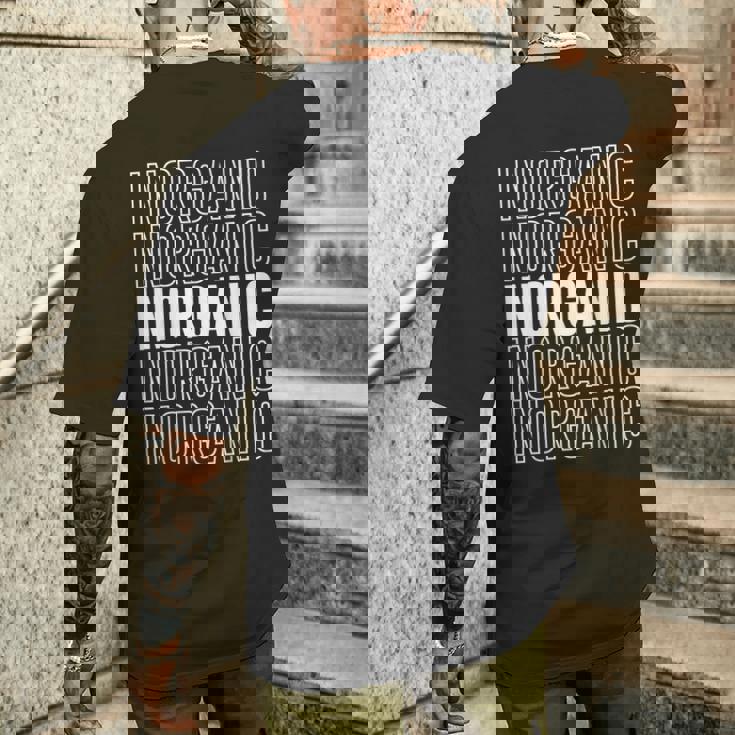 無機質。 メンズTシャツ バックプリント 彼への贈り物