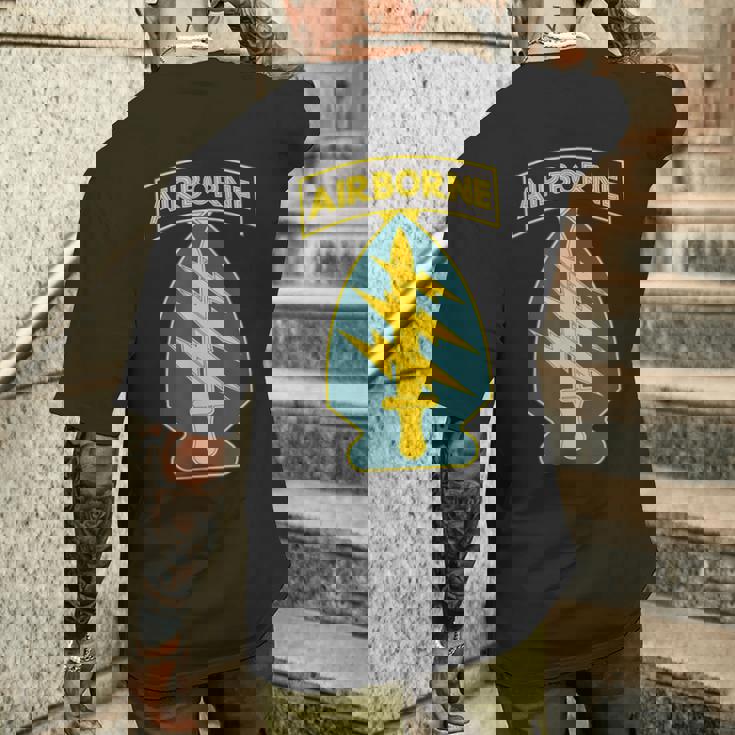 特殊部隊空挺師団 メンズTシャツ バックプリント 彼への贈り物