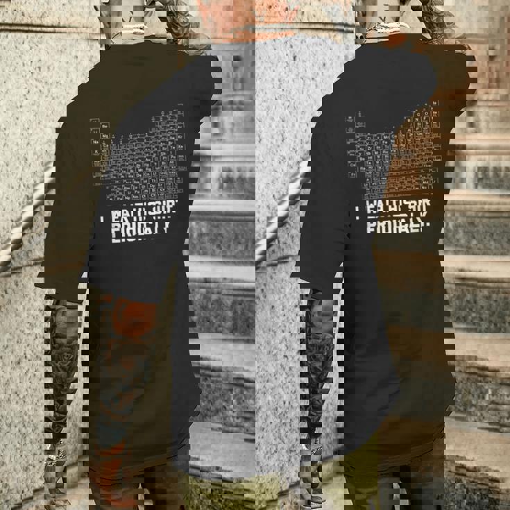 私は定期的にこのシャツを着ています メンズTシャツ バックプリント 彼への贈り物