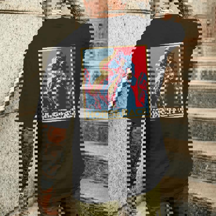 競馬 馬tシャツ ウマ レース 馬 乗馬 面白いtシャツ 文字入り メンズ おもしろグッズ ネタ 大人 男性 長袖tシャツ メンズTシャツ バックプリント 彼への贈り物