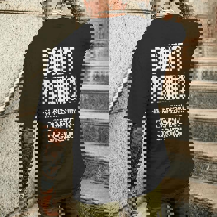 美容外科医 長袖tシャツ メンズTシャツ バックプリント 彼への贈り物