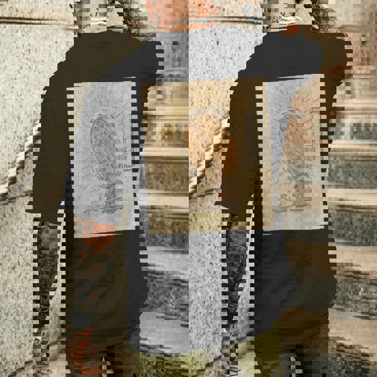 金霊【日本の妖怪シリーズ】 長袖tシャツ メンズTシャツ バックプリント 彼への贈り物