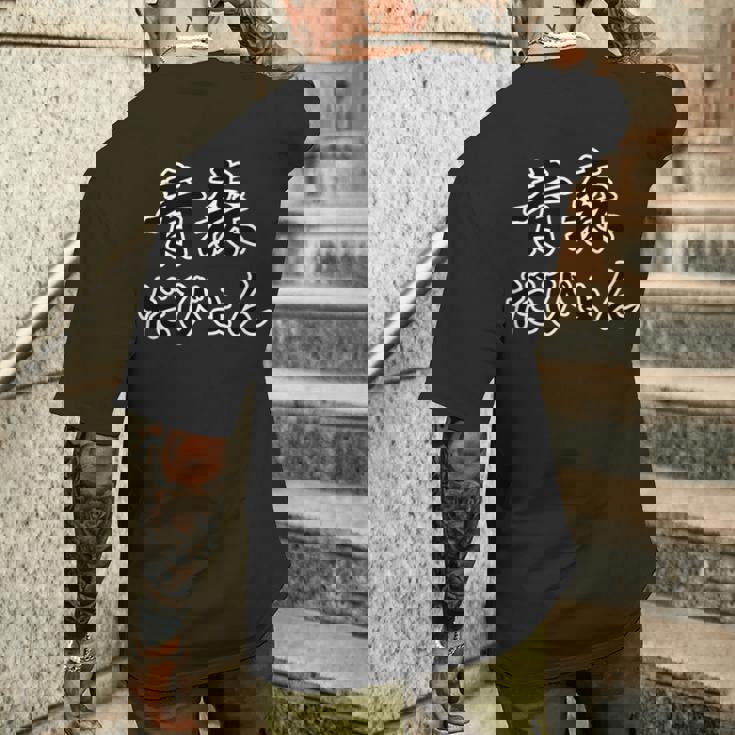 青森 だびょん（方言）【47都道府県・市区町村】ジモt ティ 地元愛 旅行 観光 お土産 ご当地 面白い 言葉 メンズTシャツ バックプリント 彼への贈り物