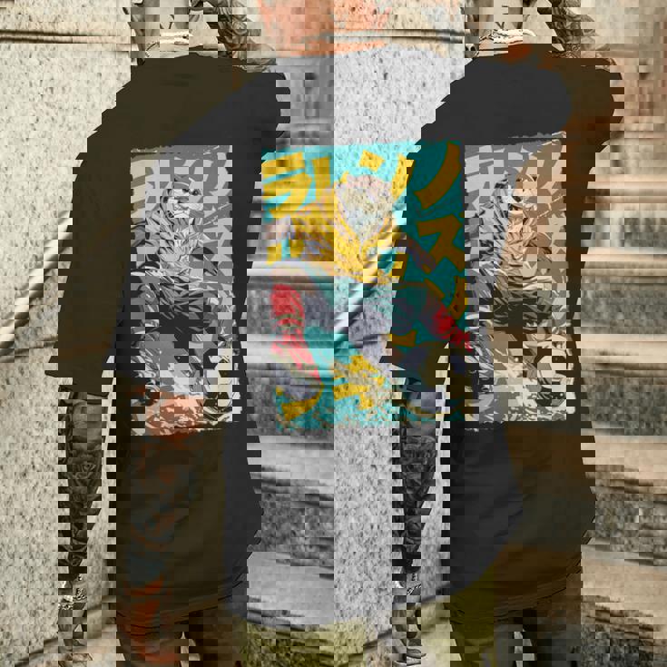 面白い 漫画 アニメ 日本美術 カワウソ サッカー 選手 キッズ 男性 長袖tシャツ メンズTシャツ バックプリント 彼への贈り物