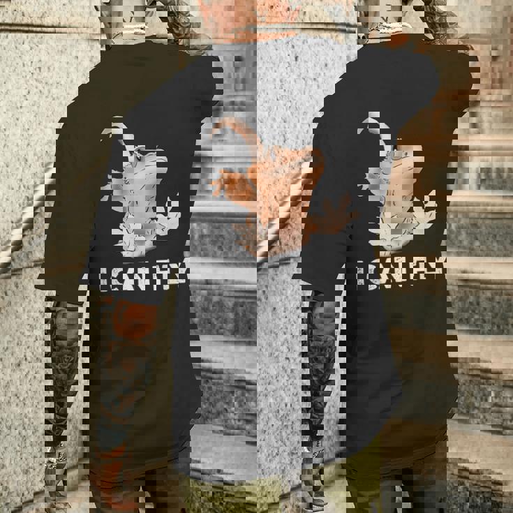 面白い紋付きヤモリ、ヤモリ好き、ヤモリのユーモア、クレスティギフト メンズTシャツ バックプリント 彼への贈り物