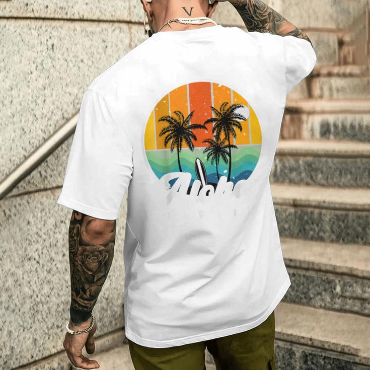 Aloha Hawaii Palm Beach Chemise Hawaïenne Pour Enfants Adolescents Garçons T-shirt imprimé au dos Cadeaux pour lui