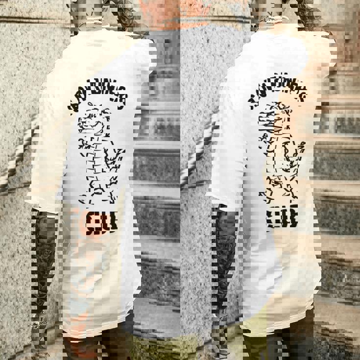 Crocodilelow Runners Club おもしろランニングマスコット 長袖tシャツ メンズTシャツ バックプリント 彼への贈り物