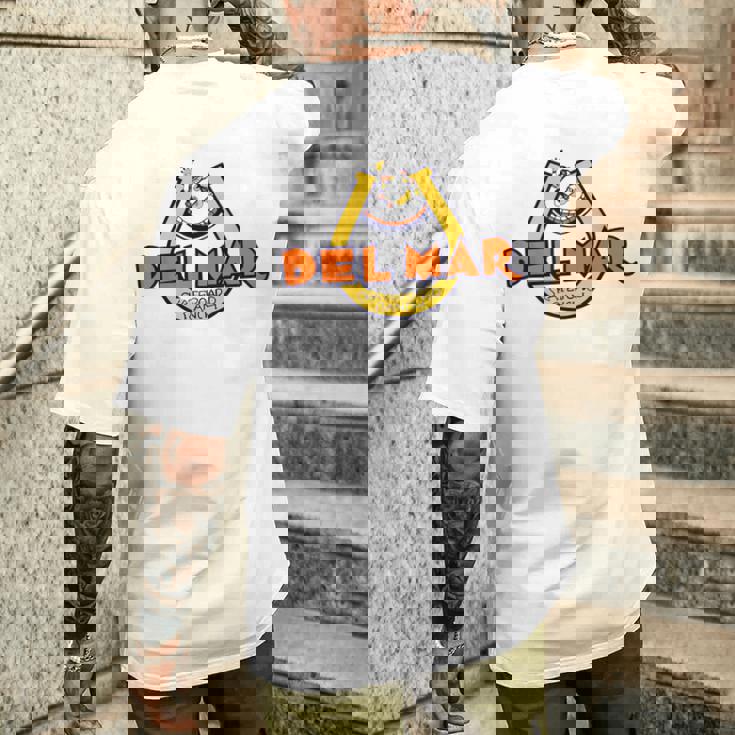 Del Mar スケートボードランチ メンズTシャツ バックプリント 彼への贈り物