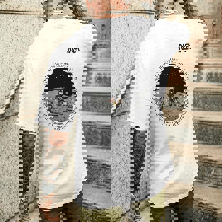 Nasa アポロ11号 月面着陸 1969年7月20日 長袖tシャツ メンズTシャツ バックプリント 彼への贈り物