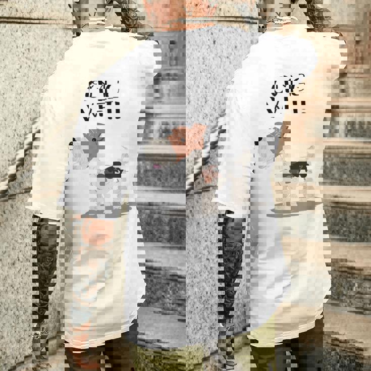 Omg Wft ワイヤーフォックステリアシャツ メンズTシャツ バックプリント 彼への贈り物