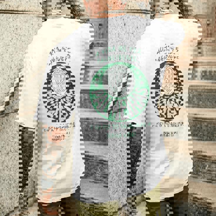 Palmeiras ブラジル サッカー メンズTシャツ バックプリント 彼への贈り物