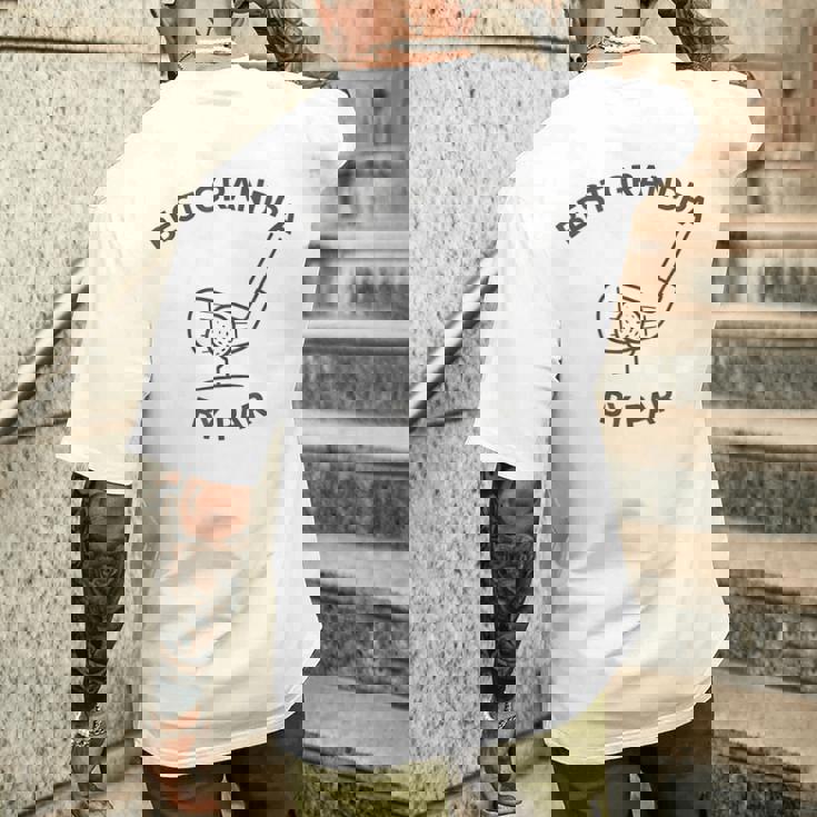 Par Grandfather Grandfather Best Grandpa メンズTシャツ バックプリント 彼への贈り物