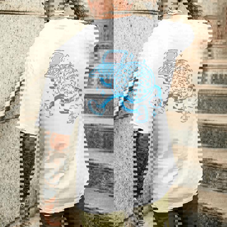 Pizza Perfect The Best Pizza On Earth バックプリント メンズTシャツ バックプリント 彼への贈り物